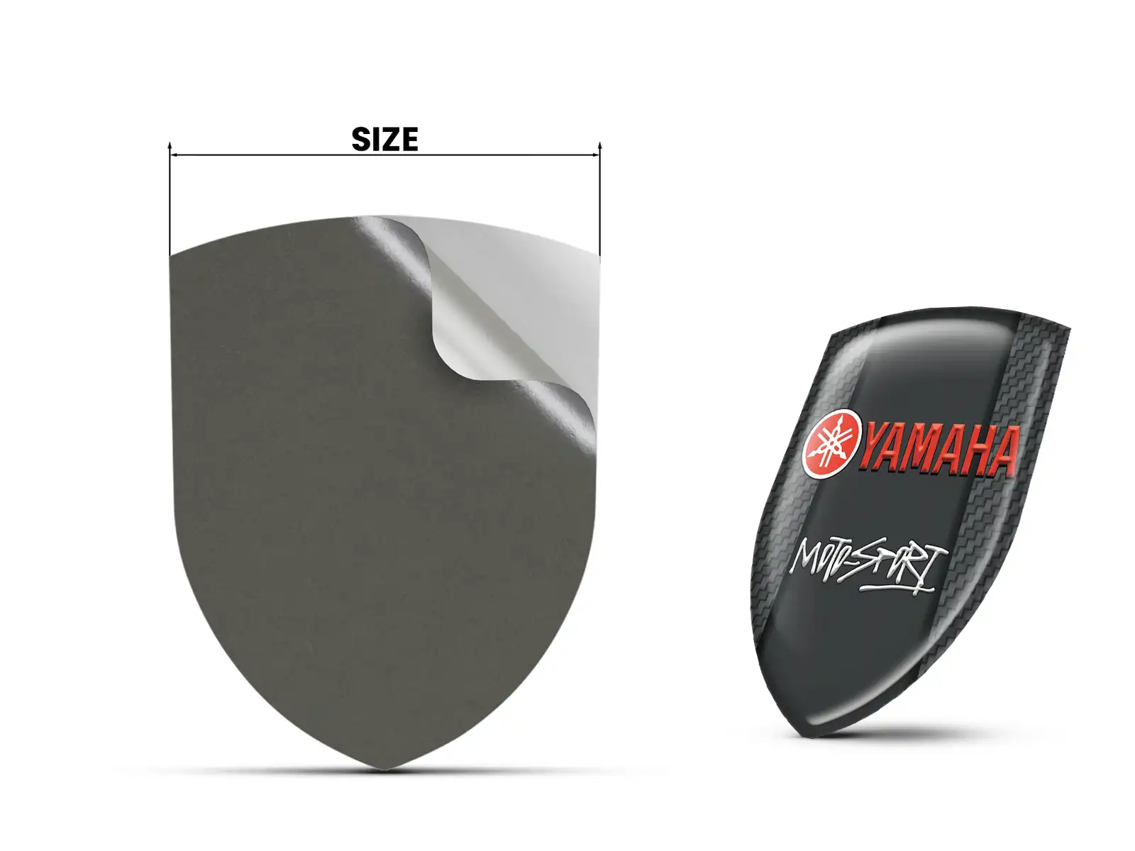 Yamaha Fensteraufkleber Racing Design Professionell
